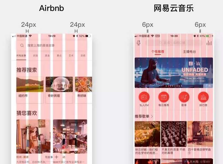 如何利用网格系统科学地打造APP界面？来看网易高手的总结！