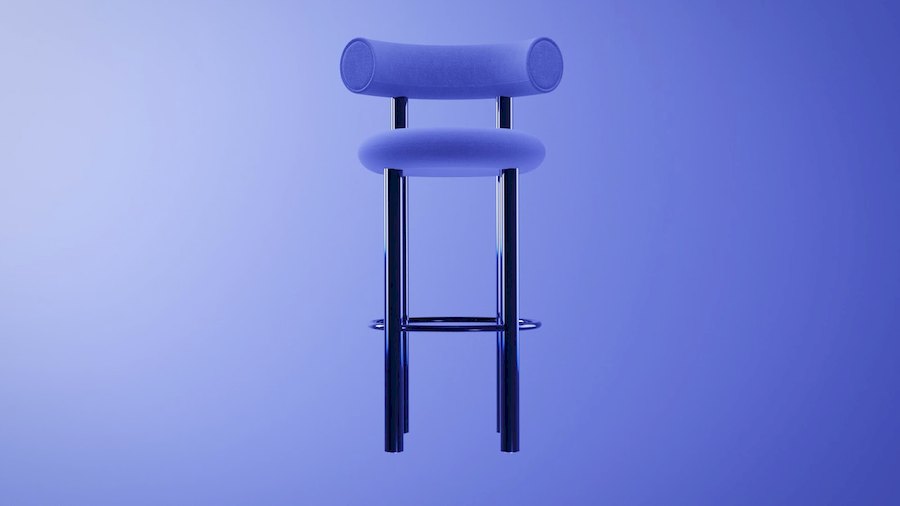 Tom Dixon极简美学椅子the Fat Chair的宣传片设计欣赏